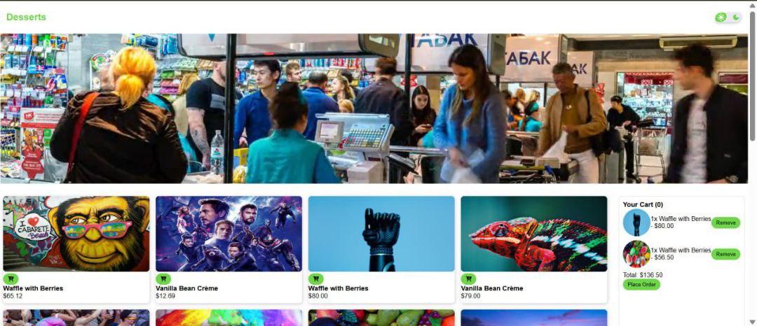 Ecommerce Website
