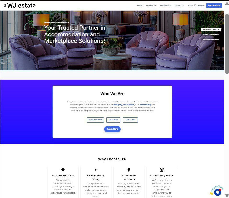 Law Firm Website Screenshot