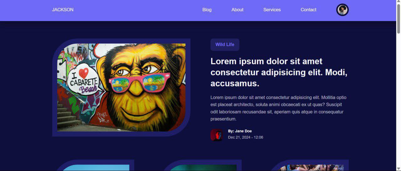 Oil and Gas Website Screenshot